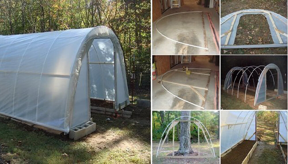 Cómo construir un invernadero en casa en 4 sencillos pasos