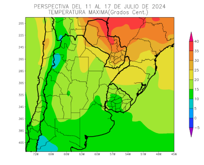 mapa calor