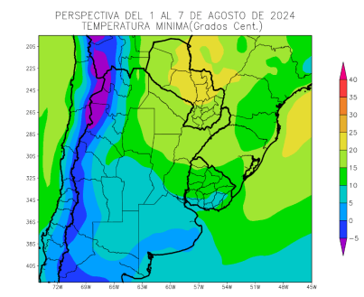 mapa frio