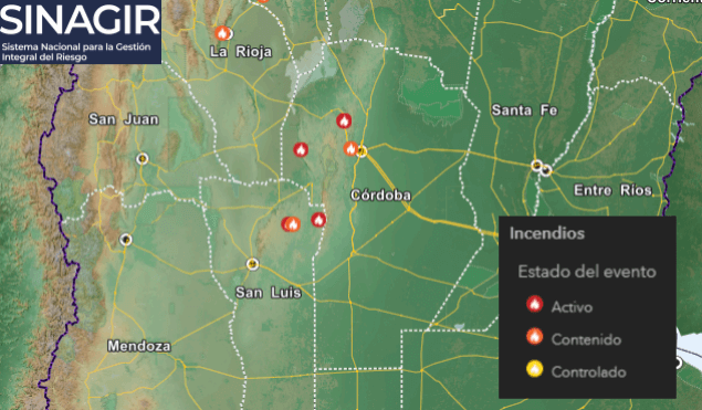 mapa incendios