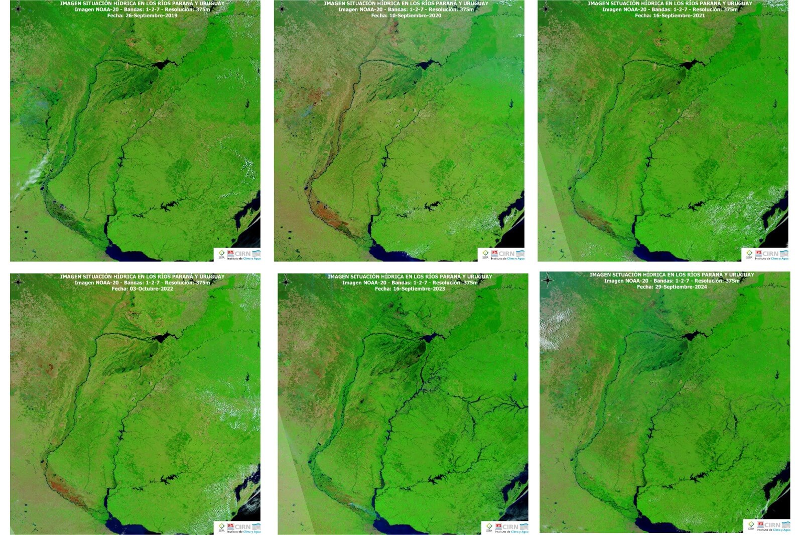 Rio Parana hidrologia