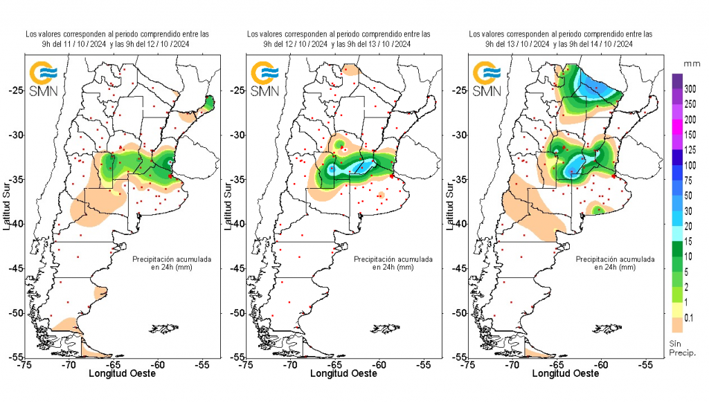 lluvias smn 12 al 14 10