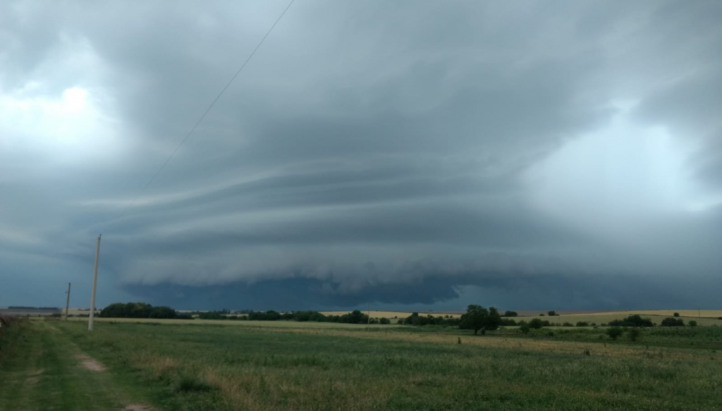 lluvias tormenta supercelda entre rios