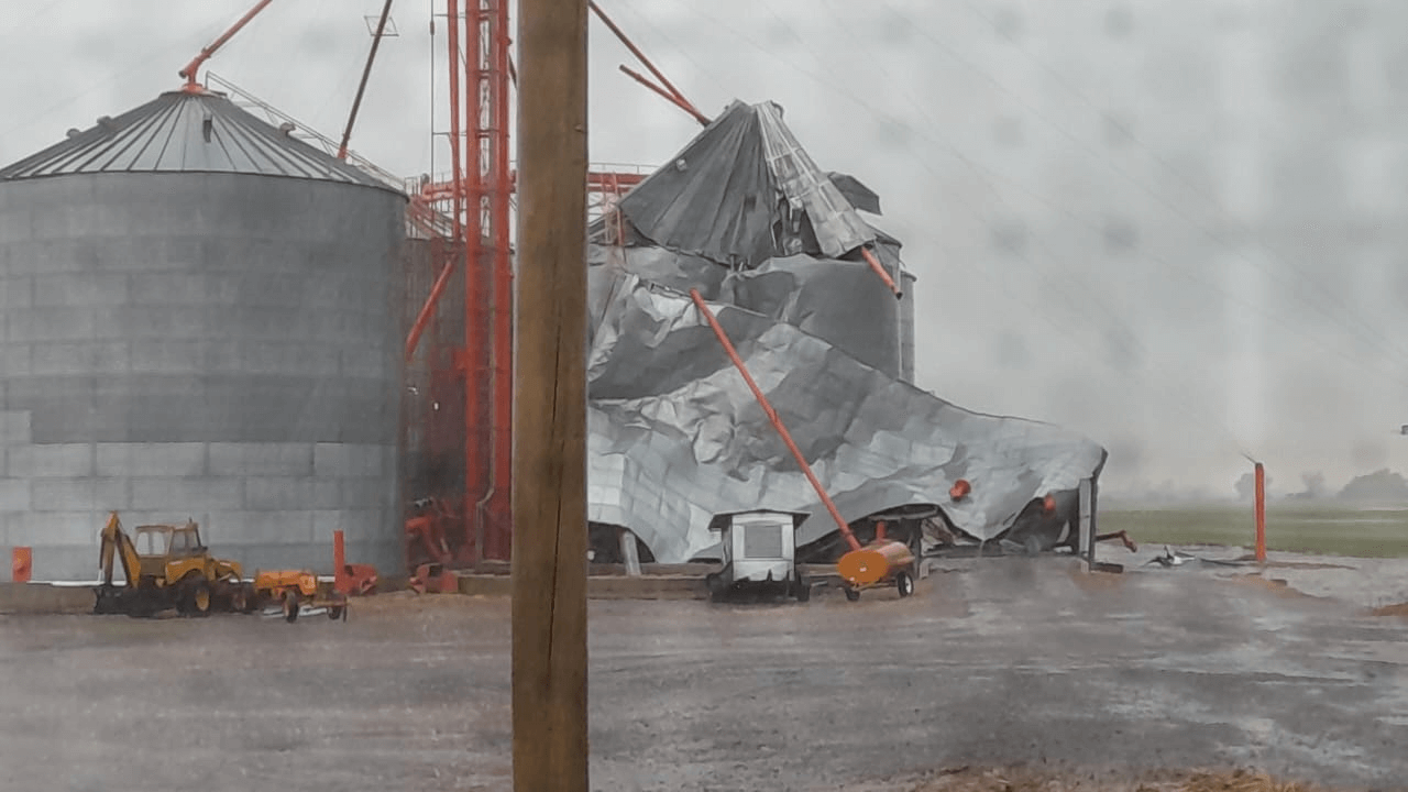 acopio destrozado tormenta 9 julio