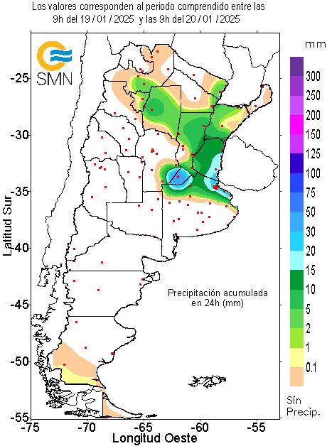 LLuvias fin de semana