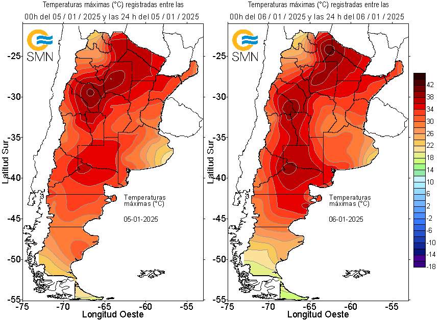 mapa calor