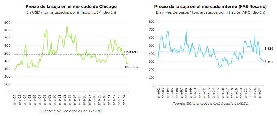 precio soja ieral