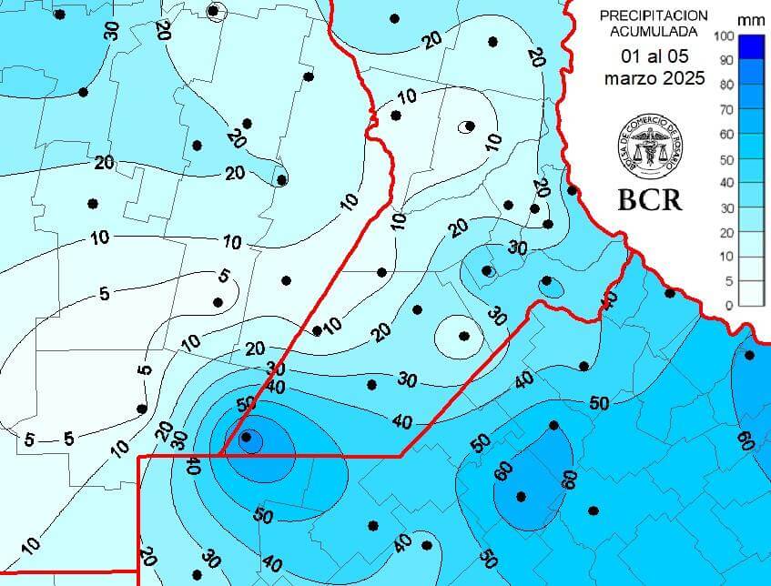 lluvias marzo bcr